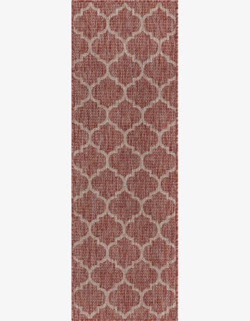 2' x 6' Easy-Clean Trellis Indoor / Outdoor Runner Rug