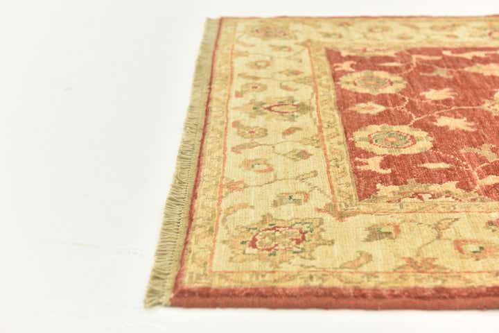 2' 10 x 9' 7 Hand Knotted Peshawar Ziegler Runner Rug