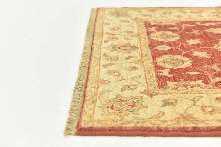 Detail image of 2' 10 x 9' 7 Hand Knotted Peshawar Ziegler Runner Rug