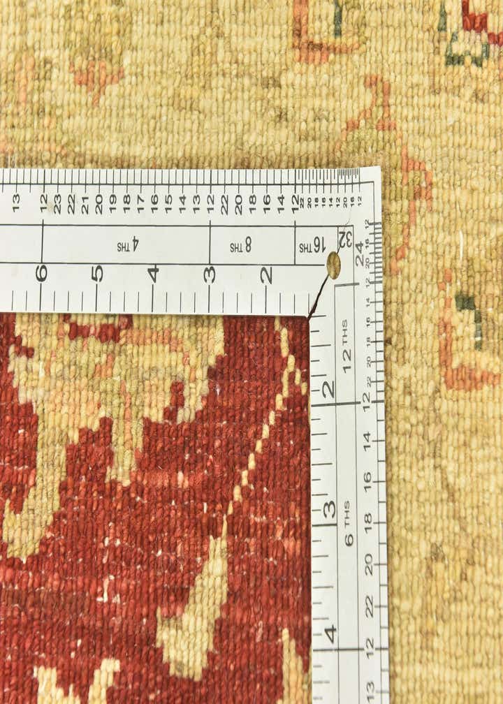 2' 6 x 6' 4 Hand Knotted Peshawar Ziegler Runner Rug