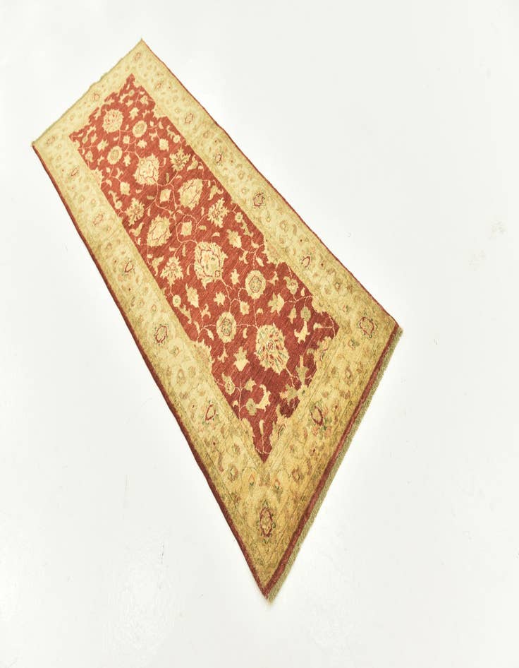 Detail image of 2' 6 x 6' 4 Hand Knotted Peshawar Ziegler Runner Rug