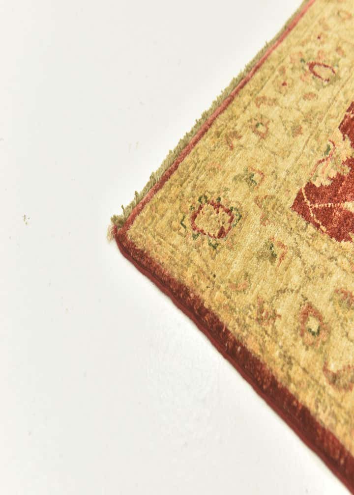 2' 6 x 6' 4 Hand Knotted Peshawar Ziegler Runner Rug