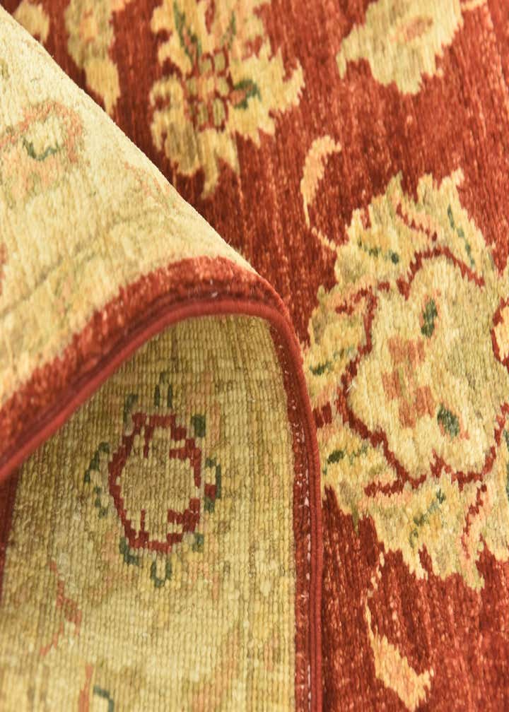 2' 6 x 6' 4 Hand Knotted Peshawar Ziegler Runner Rug
