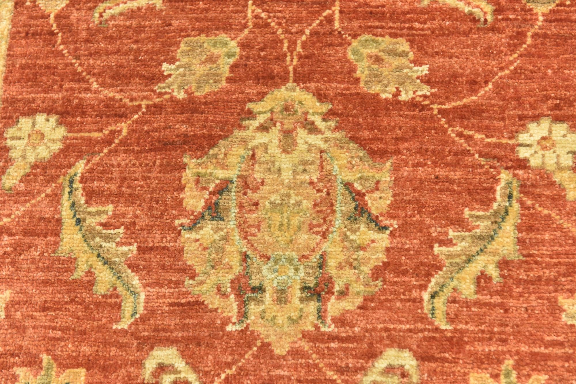 2' 8 x 16' 3 Hand Knotted Peshawar Ziegler Runner Rug