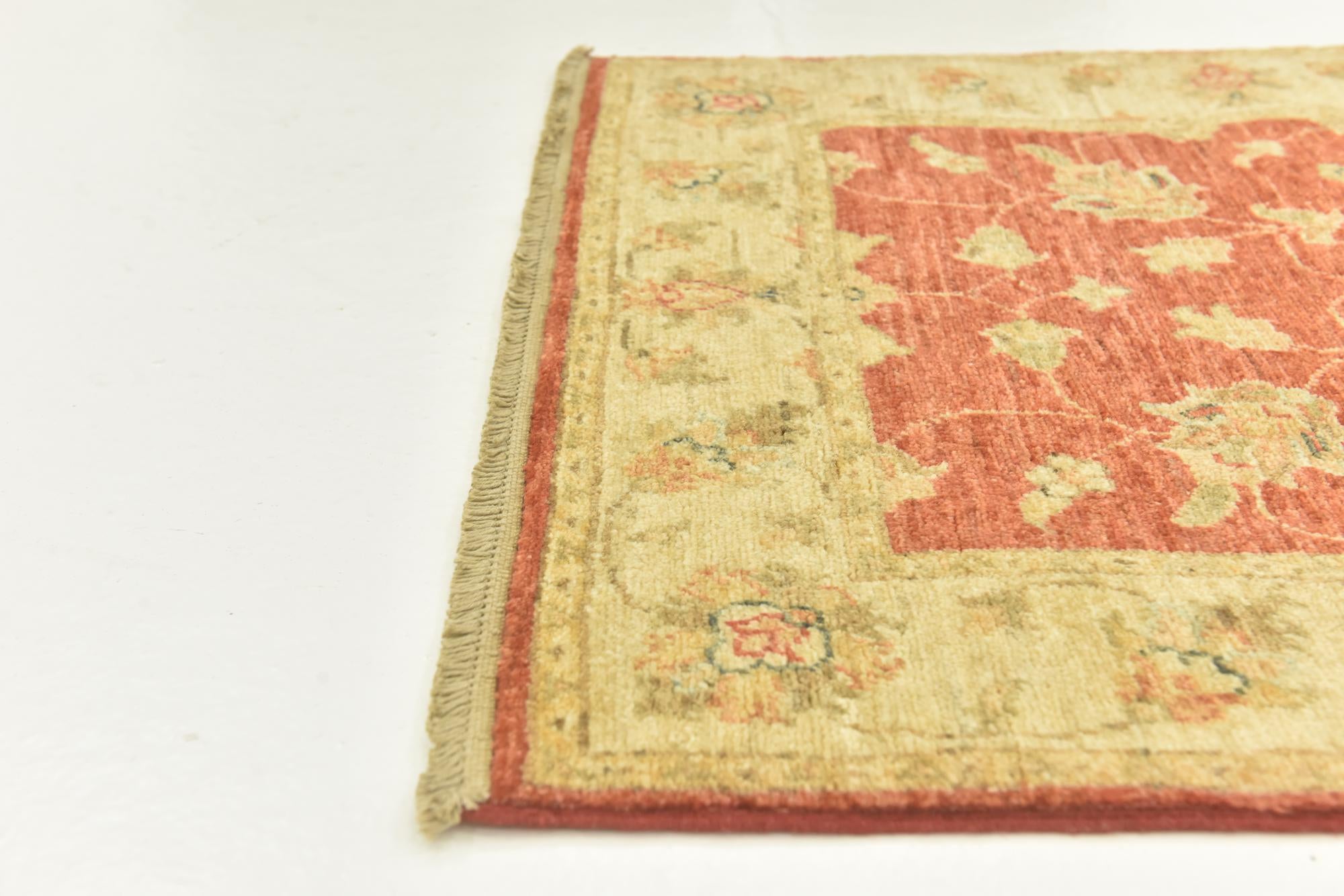 2' 8 x 16' 3 Hand Knotted Peshawar Ziegler Runner Rug