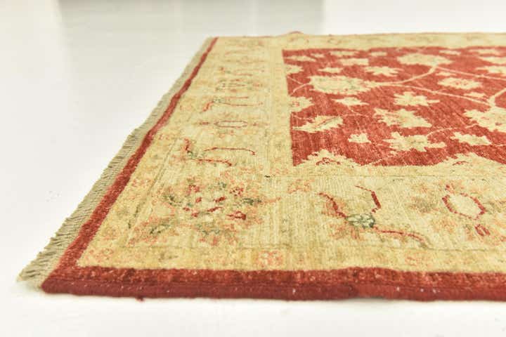 4' x 15' 10 Hand Knotted Peshawar Ziegler Wool Runner Rug