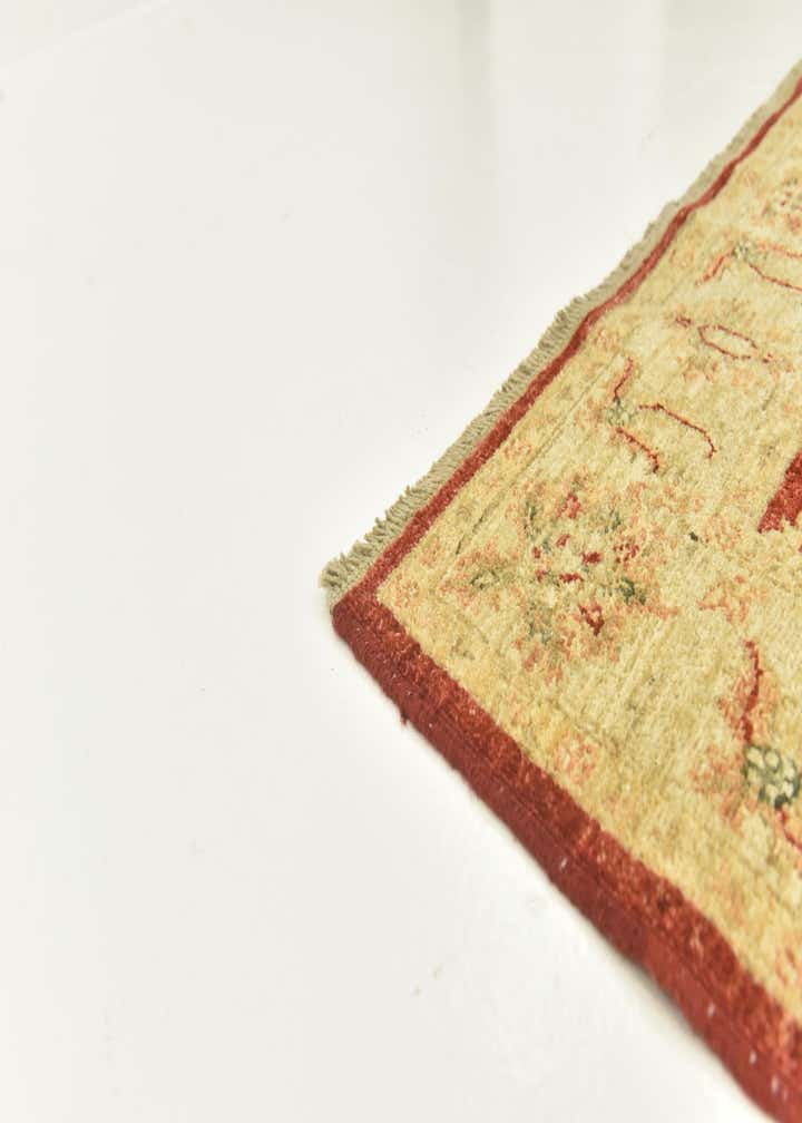 4' x 15' 10 Hand Knotted Peshawar Ziegler Wool Runner Rug