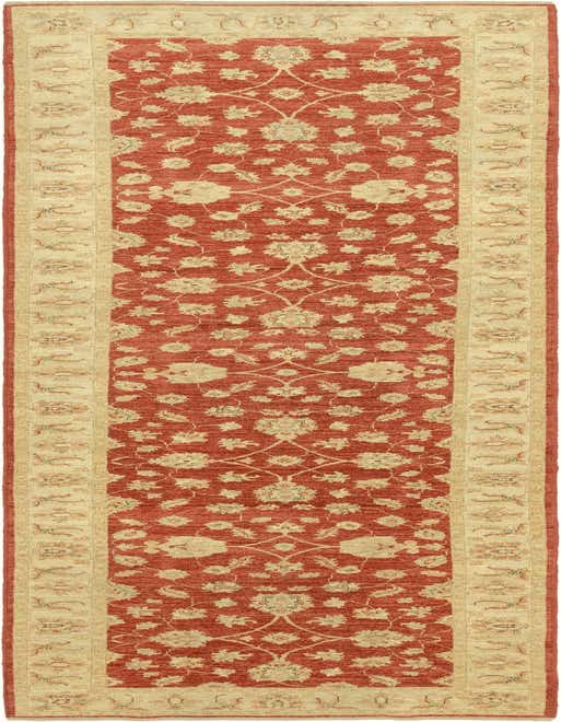 4' x 15' 10 Hand Knotted Peshawar Ziegler Wool Runner Rug