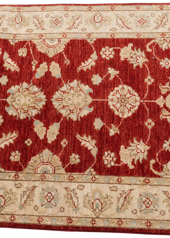 3' x 19' Hand Knotted Peshawar Ziegler Runner Rug