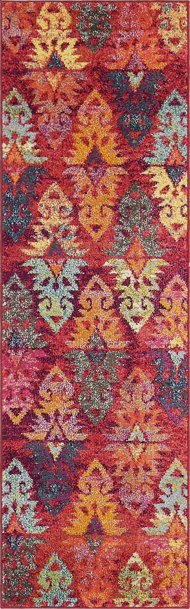 2' 2 x 6' 9  Washable Santa Fe Runner Rug