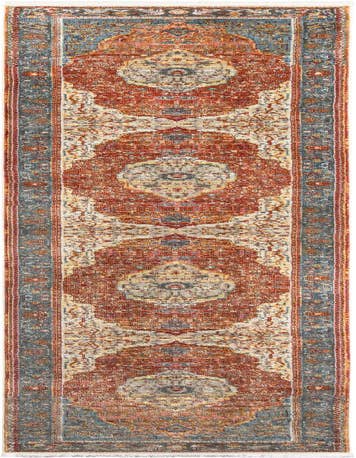 Detail image of 2' 7 x 14' Santiago Runner Rug