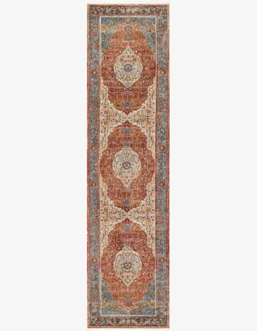 2' 7 x 10' Santiago Runner Rug