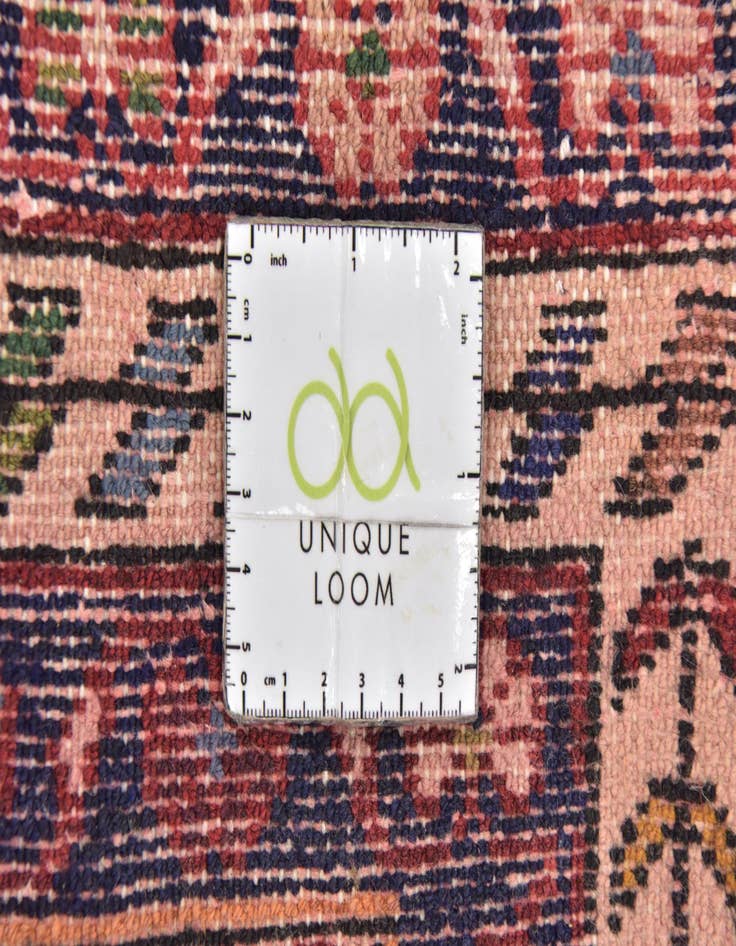 Detail image of 3' 5 x 9' 5  Hand Knotted Shahsavand Persian Wool Runner Rug