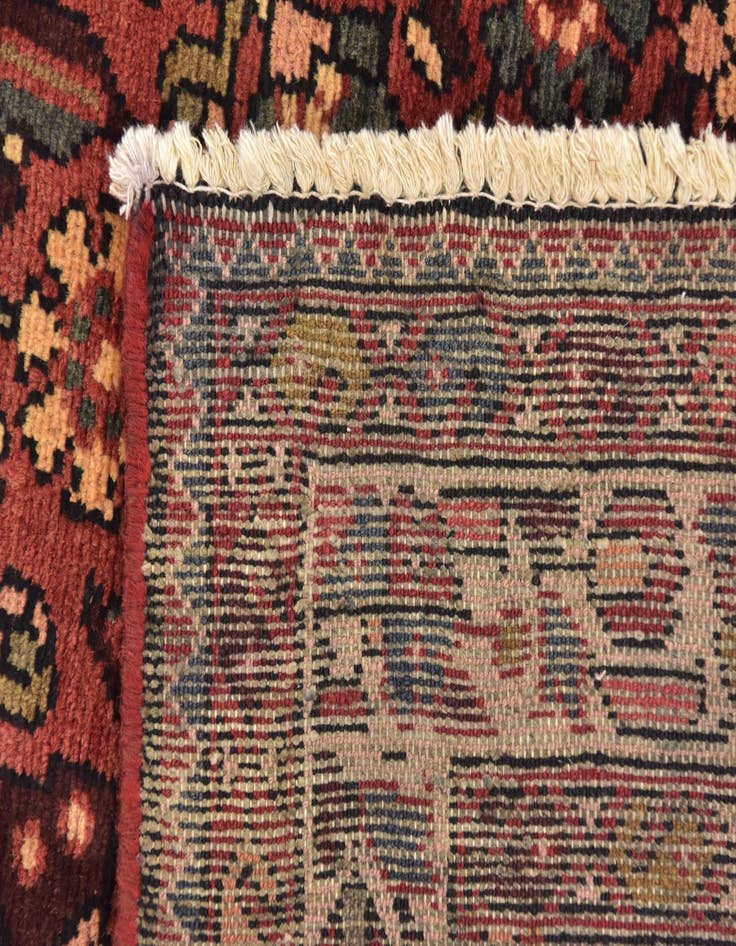 Detail image of 3' 7 x 10'  Hand Knotted Shahsavand Persian Wool Runner Rug
