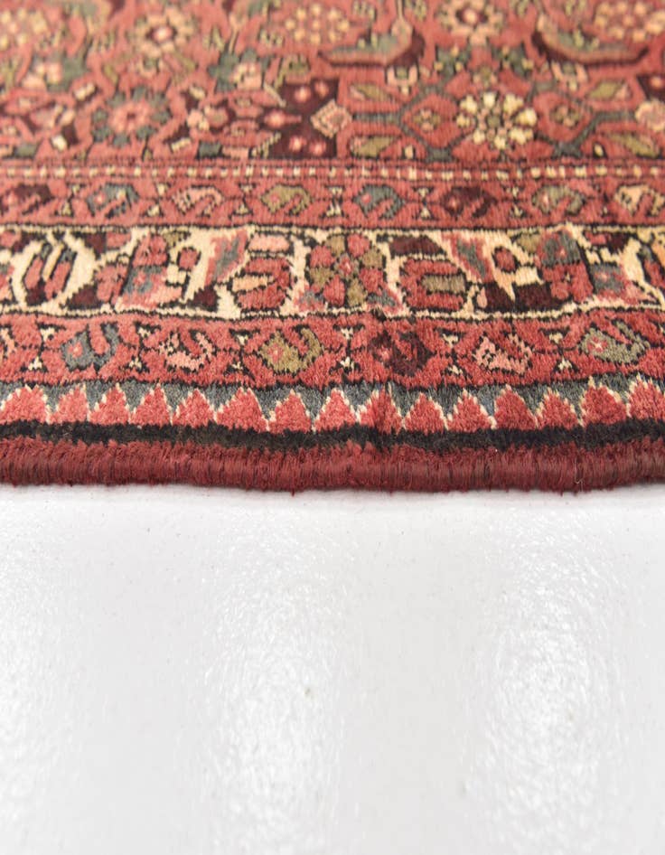Detail image of 3' 7 x 10'  Hand Knotted Shahsavand Persian Wool Runner Rug