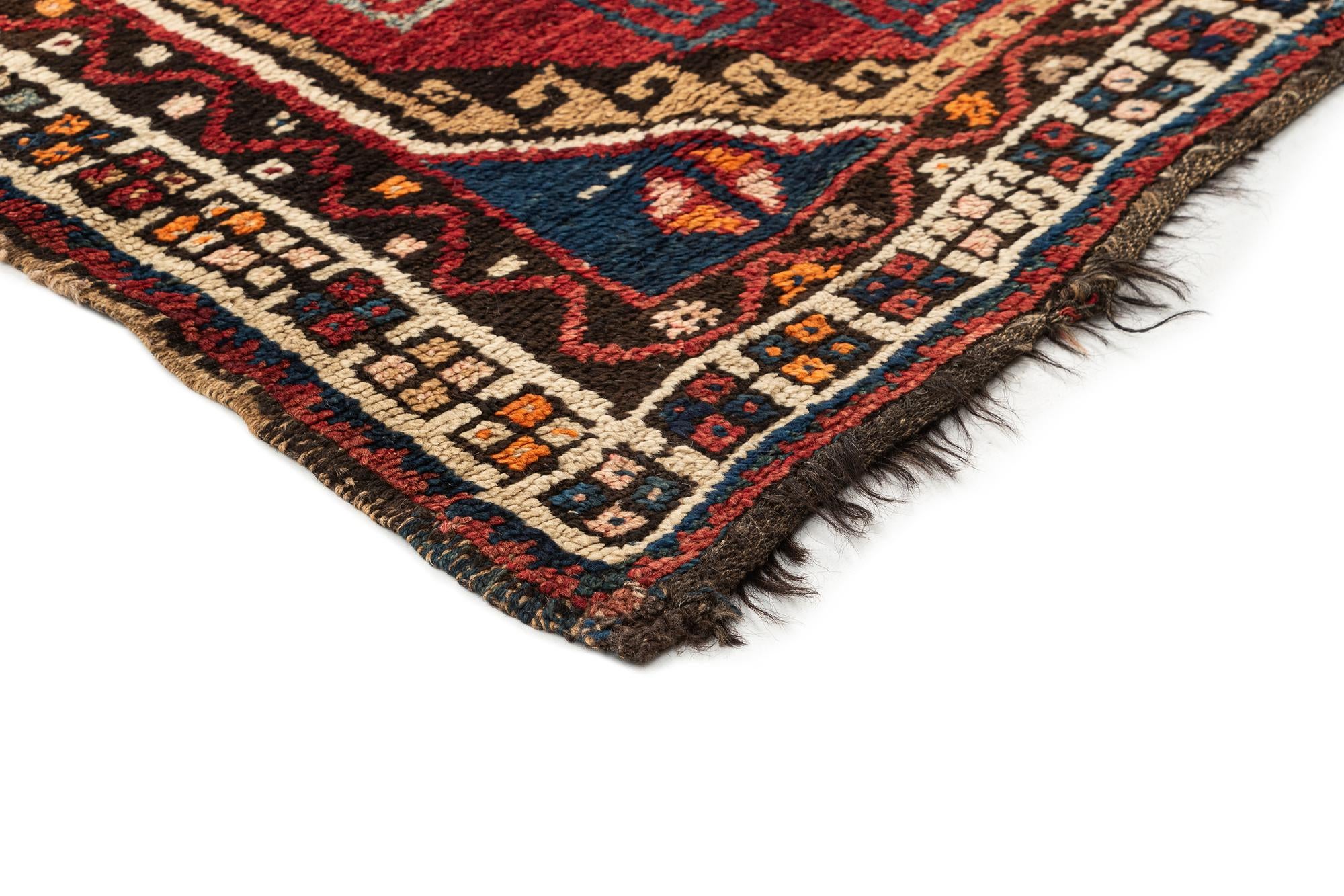 4' 4 x 10' 2 Shiraz Wool Runner Rug