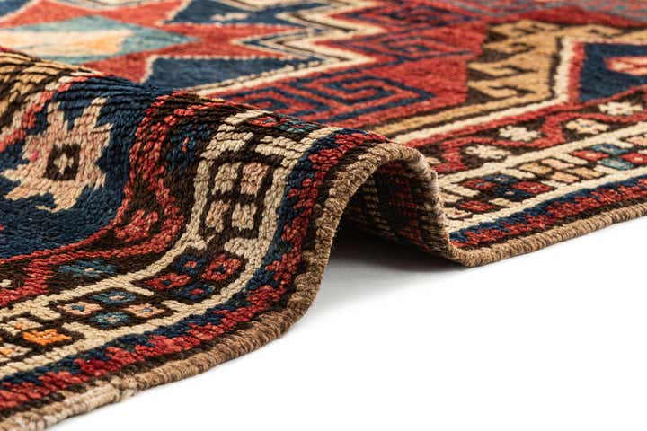 4' 4 x 10' 2 Shiraz Wool Runner Rug