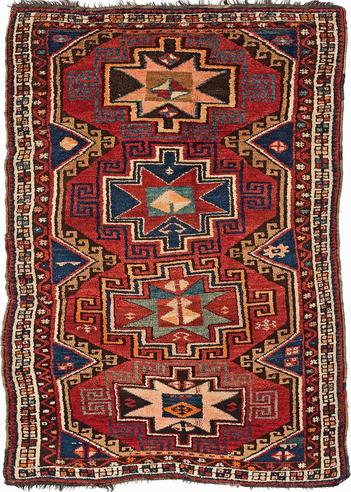 4' 4 x 10' 2 Shiraz Wool Runner Rug