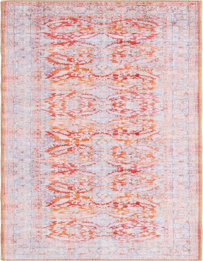 Detail image of 2' x 6' Washable Timeless Runner Rug