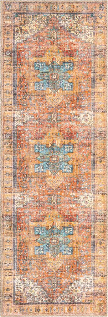 60cm x 185cm Waschbar Timeless Läufer Teppich