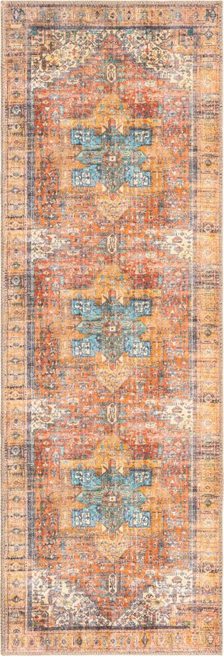Detailansicht von 60cm x 185cm Waschbar Timeless Läufer Teppich