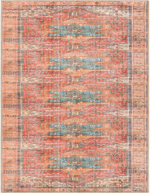 Detail image of 2' 6 x 10' Washable Timeless Runner Rug
