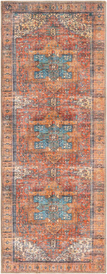 Detail image of 2' x 5' Washable Timeless Runner Rug