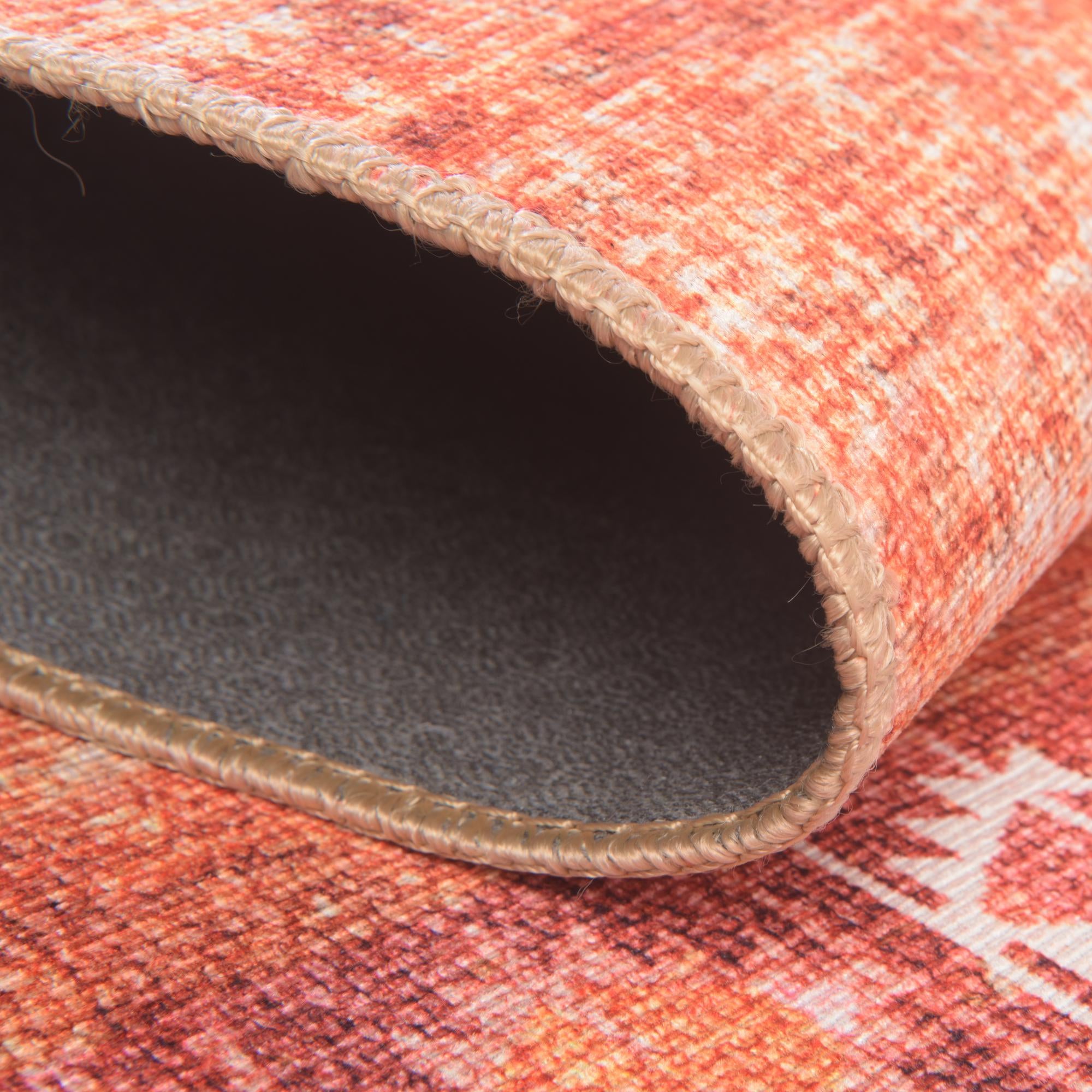 2' x 6' Washable Timeless Runner Rug