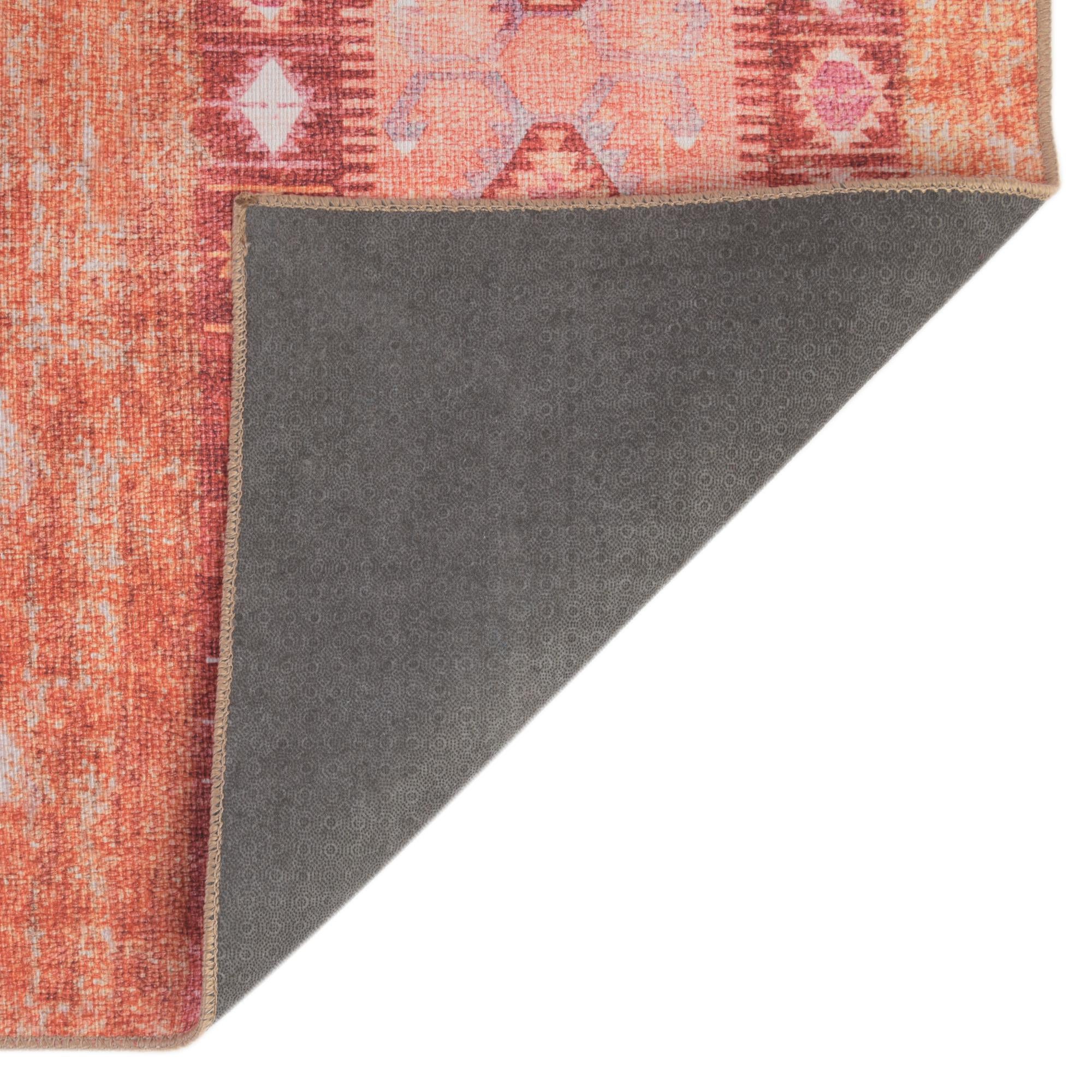 2' x 6' Washable Timeless Runner Rug