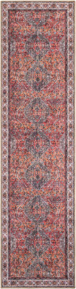 2' 7 x 10' Washable Timeless Runner Rug
