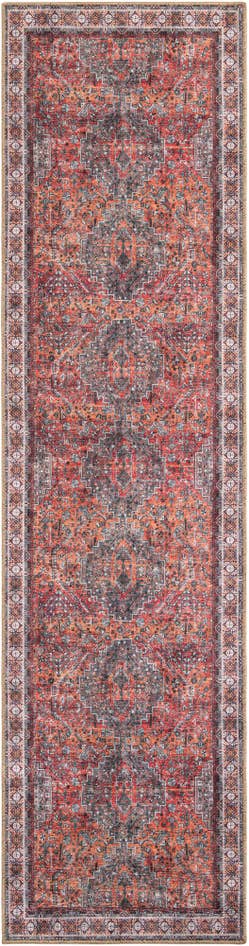 Detail image of 2' 7 x 10' Washable Timeless Runner Rug