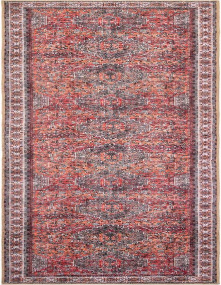 Detail image of 2' 7 x 12' Washable Timeless Runner Rug
