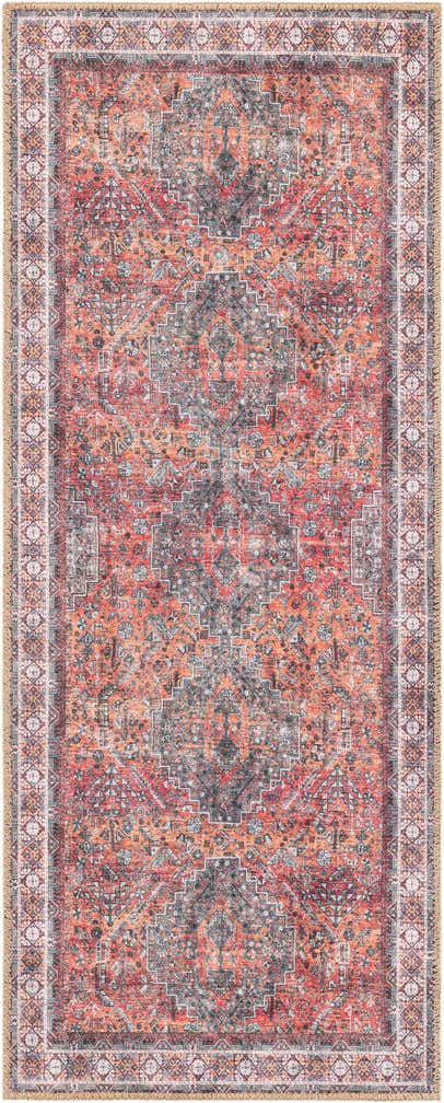 2' x 5' 1 Washable Timeless Runner Rug