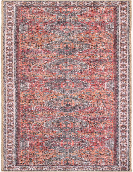 Detail image of 2' x 8' Washable Timeless Runner Rug