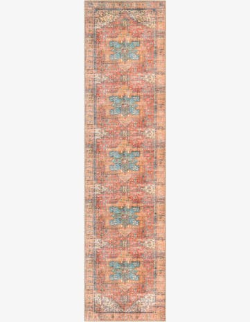 Rust Red Timeless Runner Rug