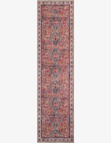2' 7 x 10' Washable Timeless Runner Rug