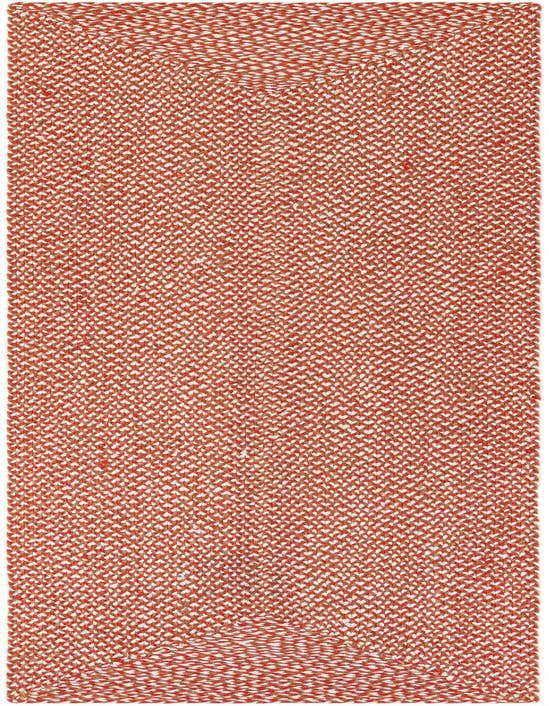 Detail image of 2' 7 x 10'  Hand Tweed Braided Jute Runner Rug