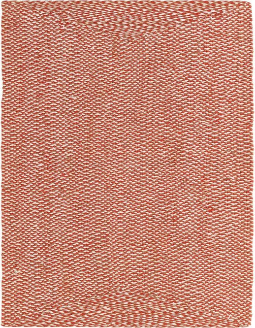 Detail image of 2' x 8'  Hand Tweed Braided Jute Runner Rug