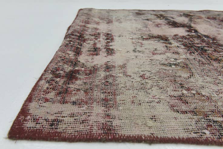 Detail image of 2' 10 x 10' Hand Knotted Ultra Vintage Persian Wool Runner Rug