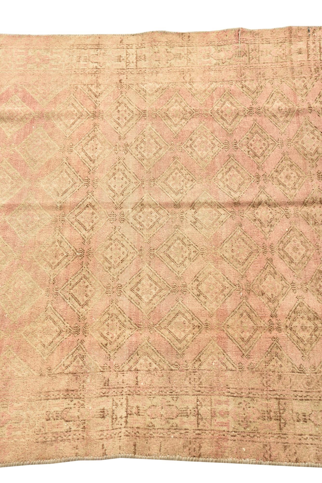 3' x 5' 8 Hand Knotted Ultra Vintage Persian Wool Runner Rug
