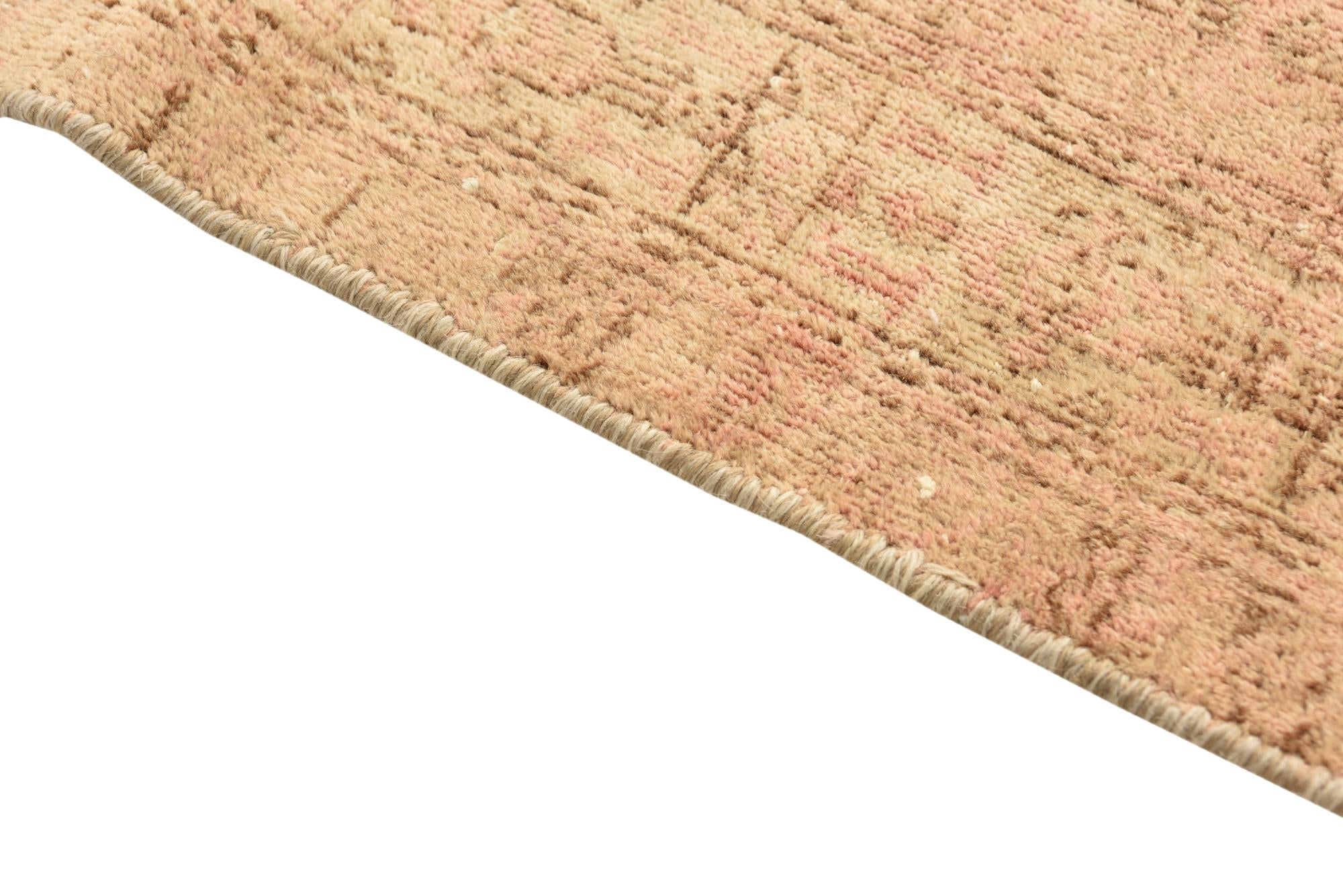 3' x 5' 8 Hand Knotted Ultra Vintage Persian Wool Runner Rug