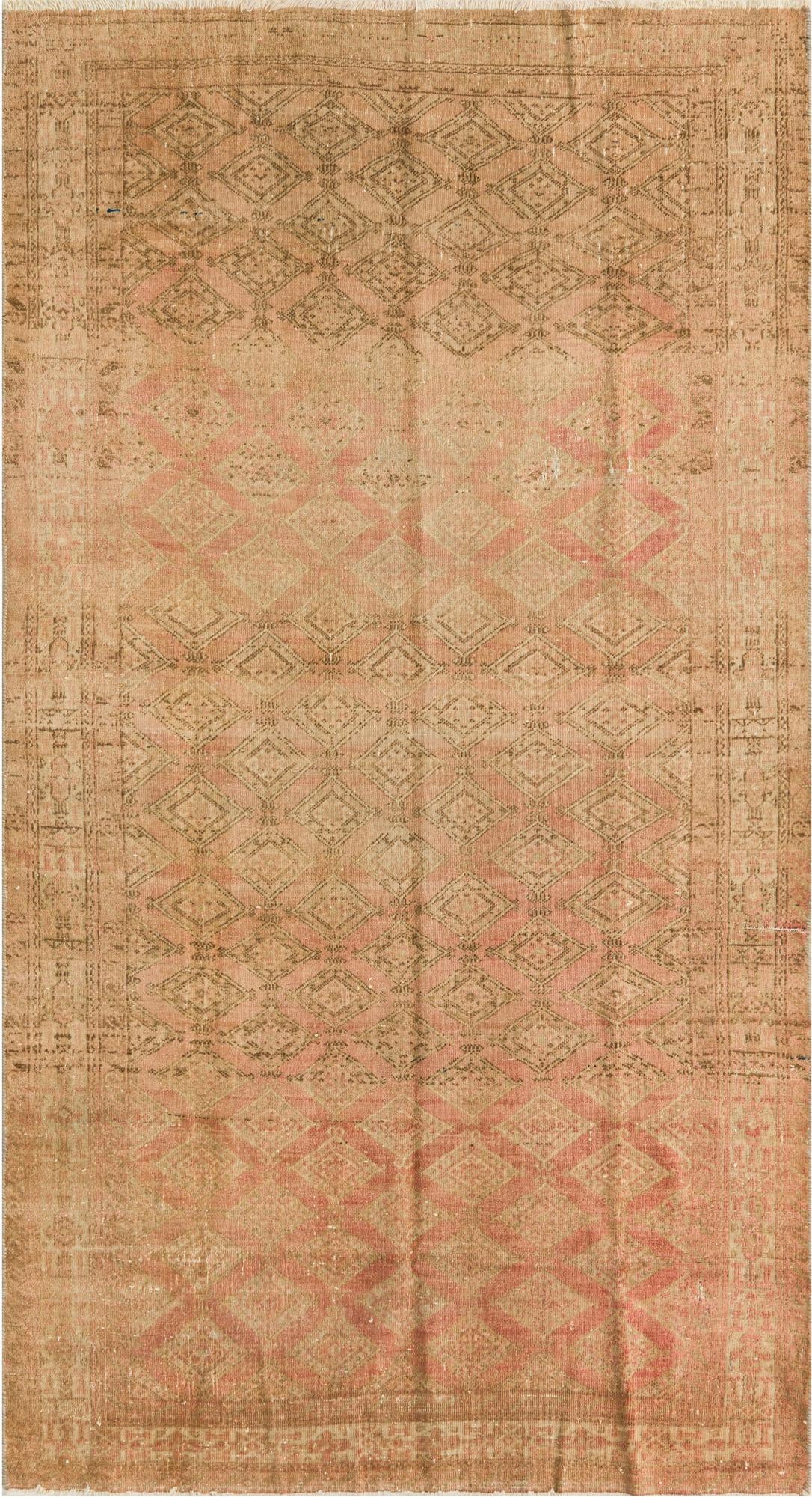 3' x 5' 8 Hand Knotted Ultra Vintage Persian Wool Runner Rug