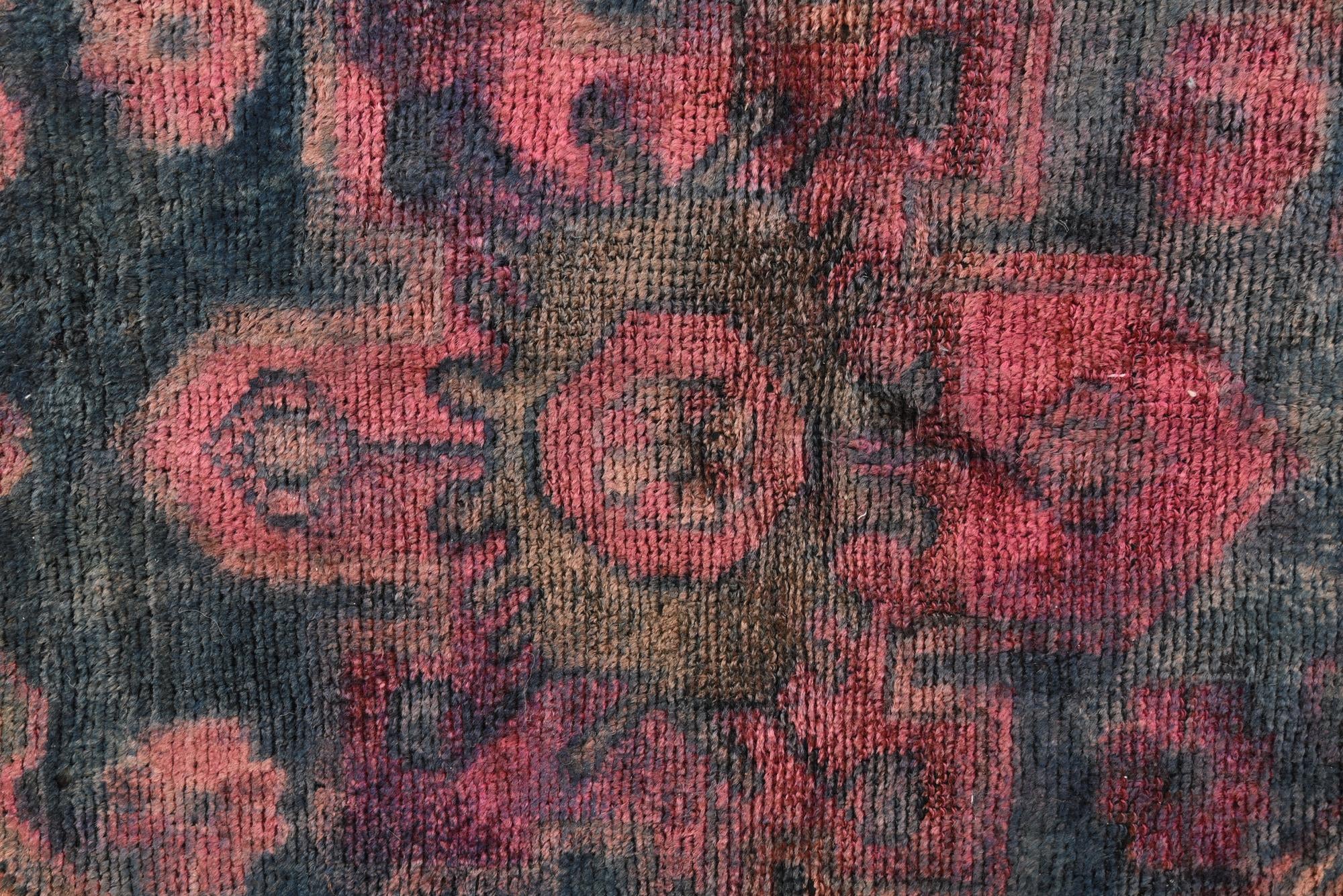 4' x 8' 7 Hand Knotted Ultra Vintage Persian Wool Runner Rug
