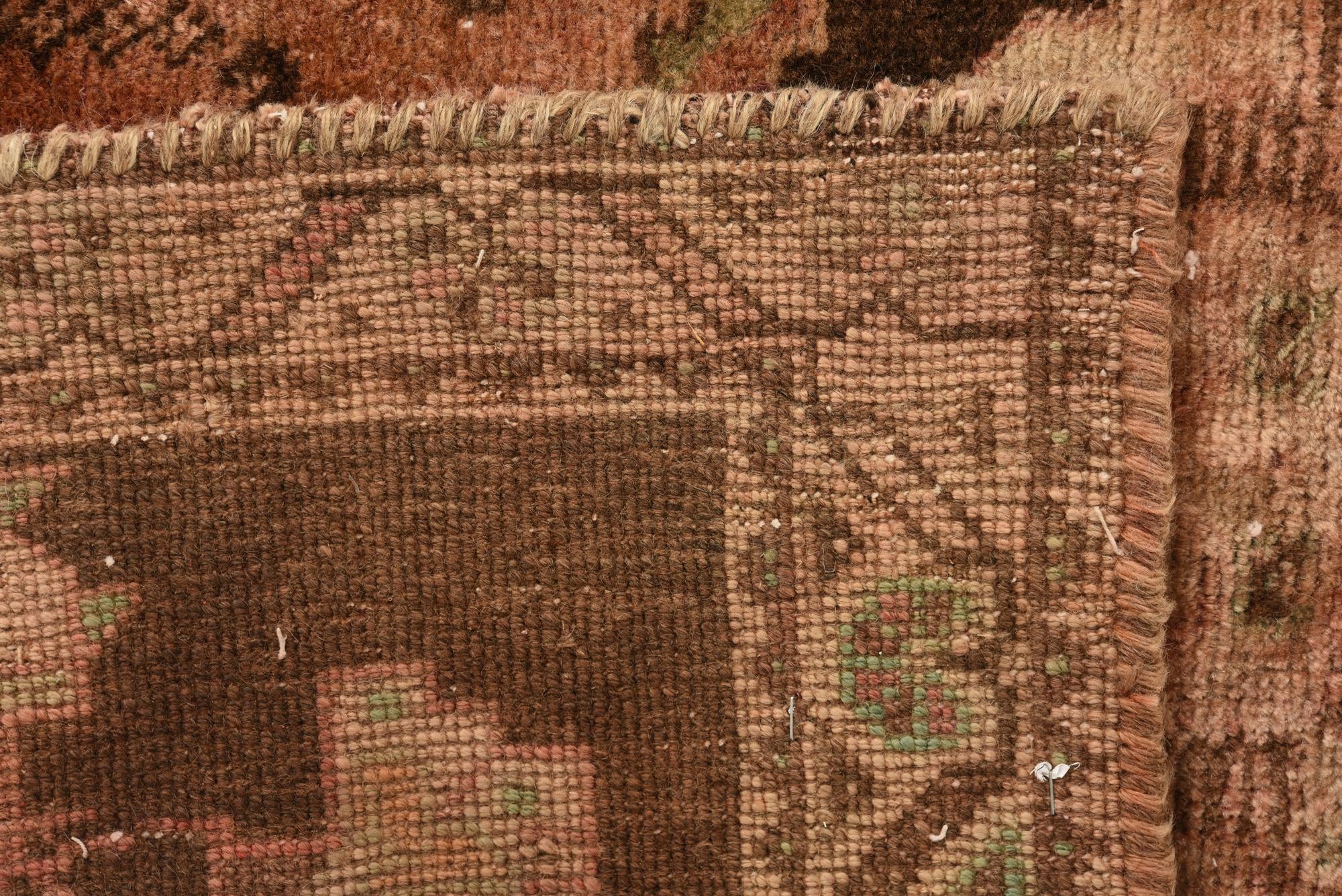 4' 1 x 10' Hand Knotted Ultra Vintage Persian Wool Runner Rug