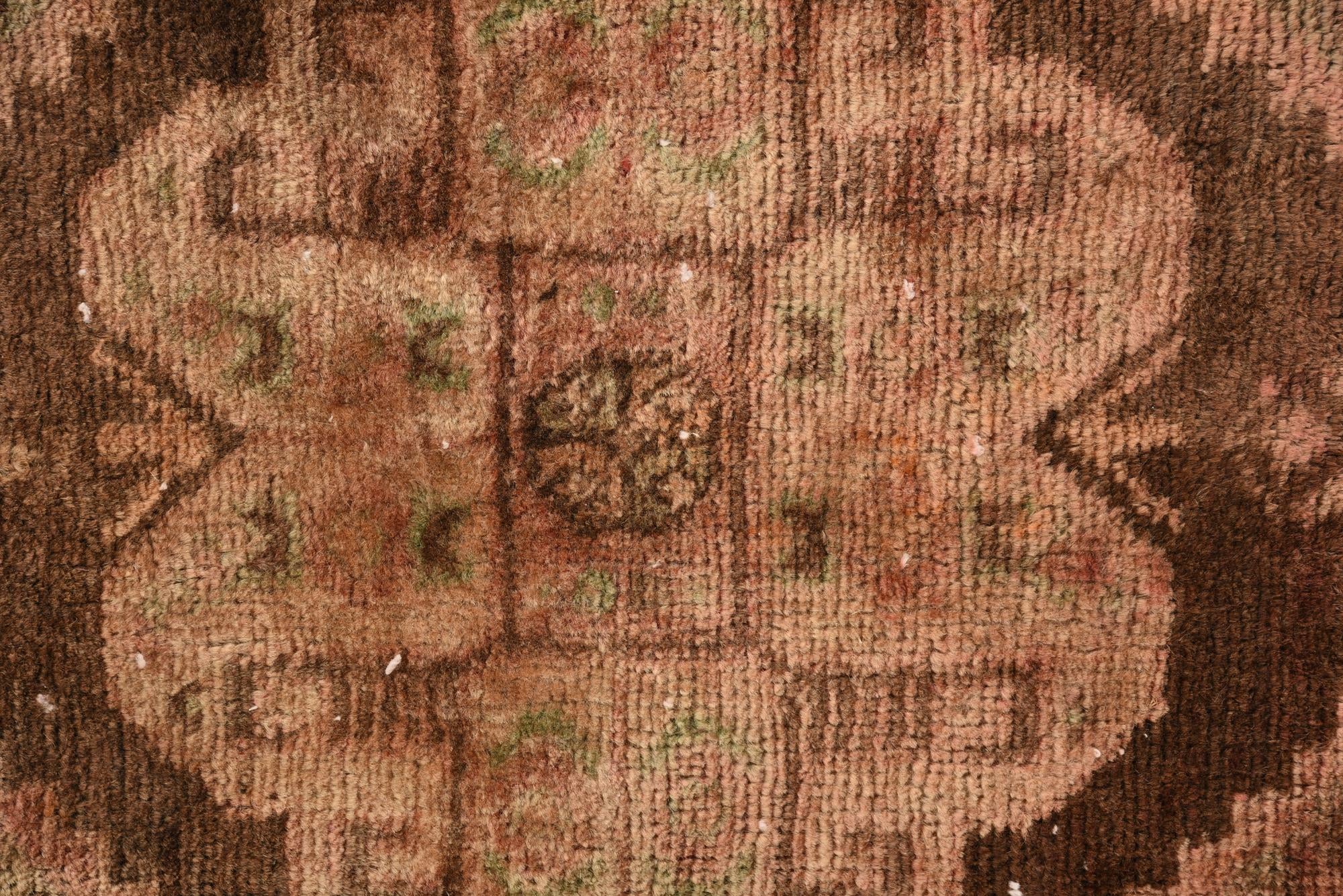 4' 1 x 10' Hand Knotted Ultra Vintage Persian Wool Runner Rug