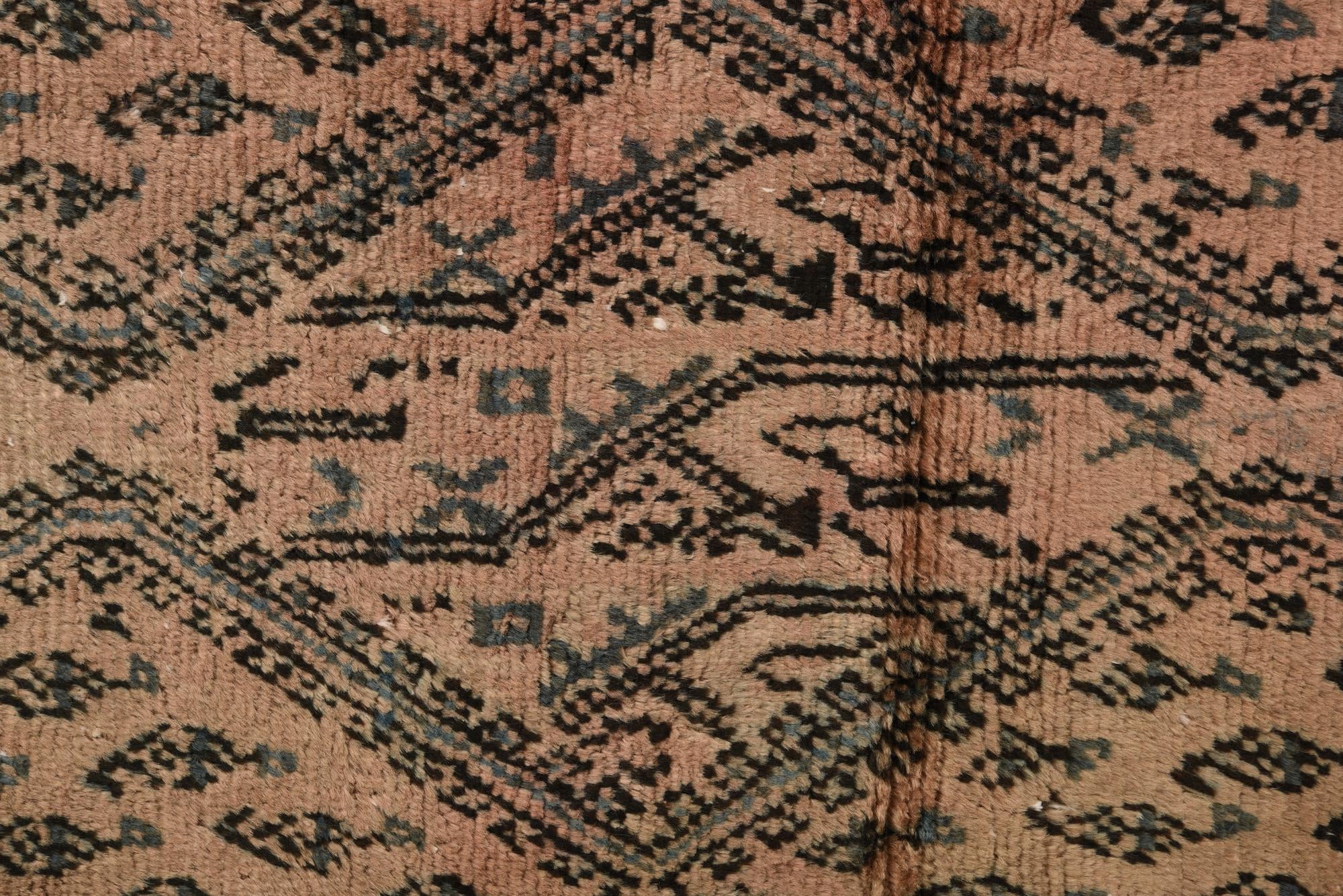 3' 2 x 8' 8 Hand Knotted Ultra Vintage Persian Wool Runner Rug