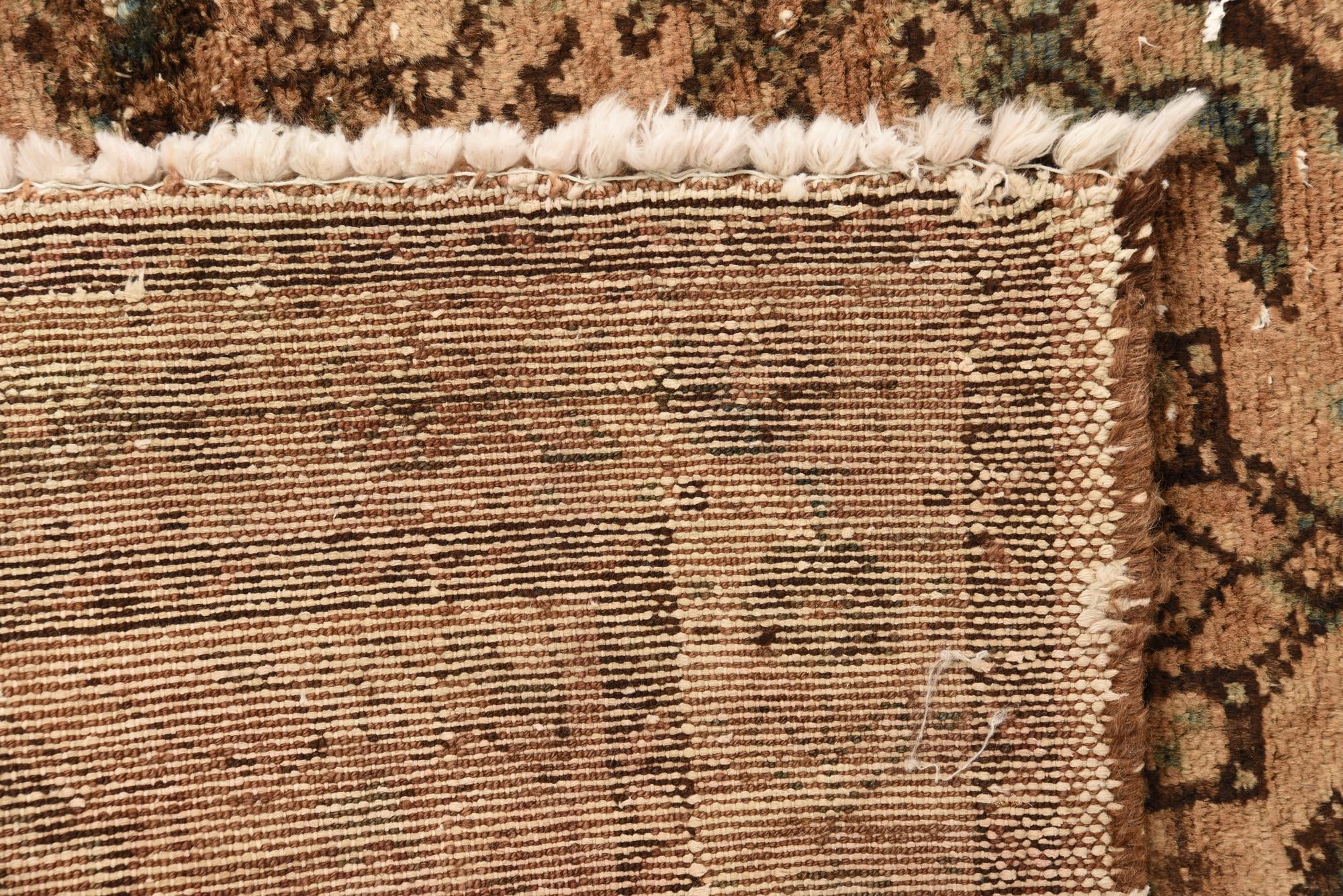 3' 10 x 7' 10 Hand Knotted Ultra Vintage Persian Wool Runner Rug