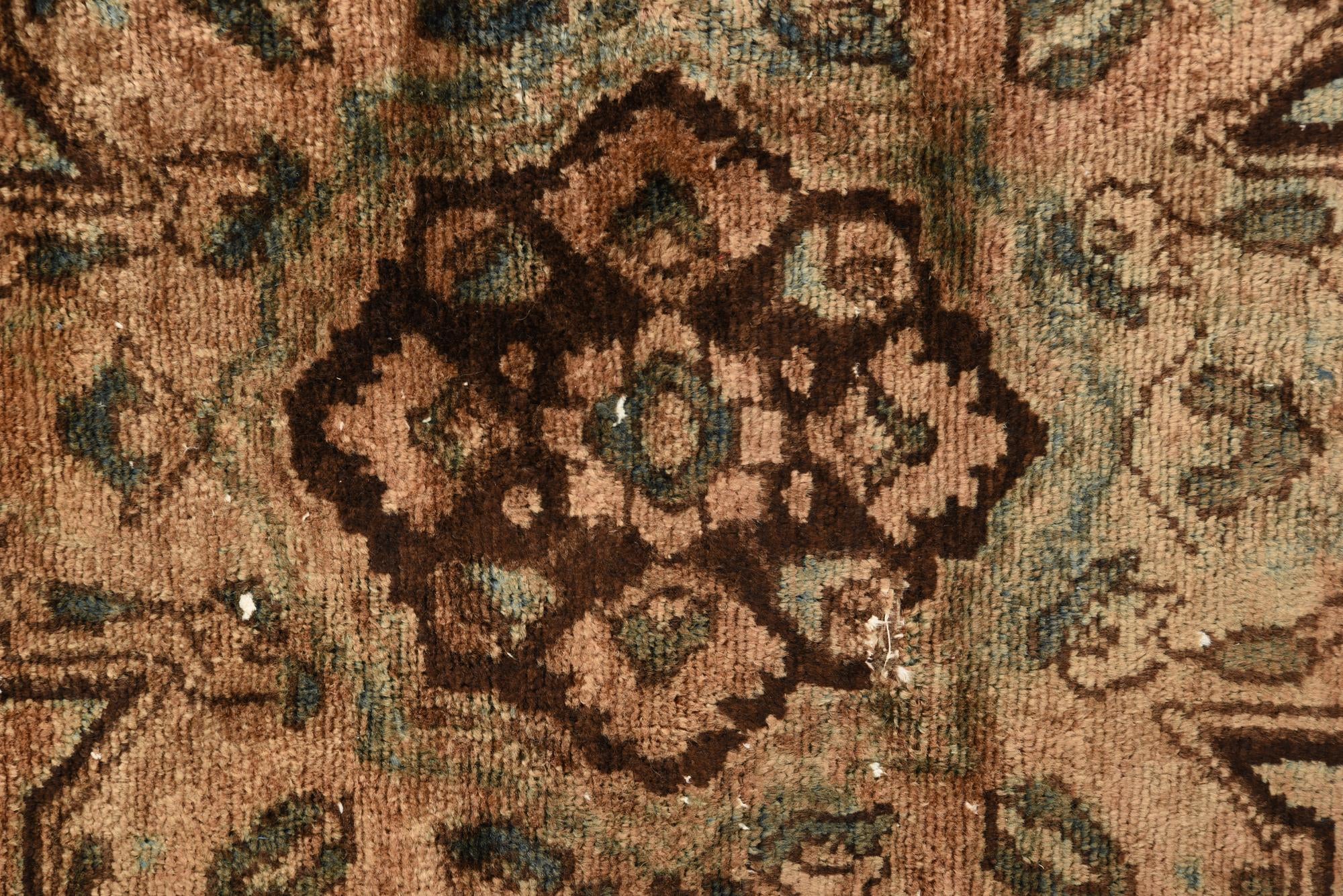 3' 10 x 7' 10 Hand Knotted Ultra Vintage Persian Wool Runner Rug