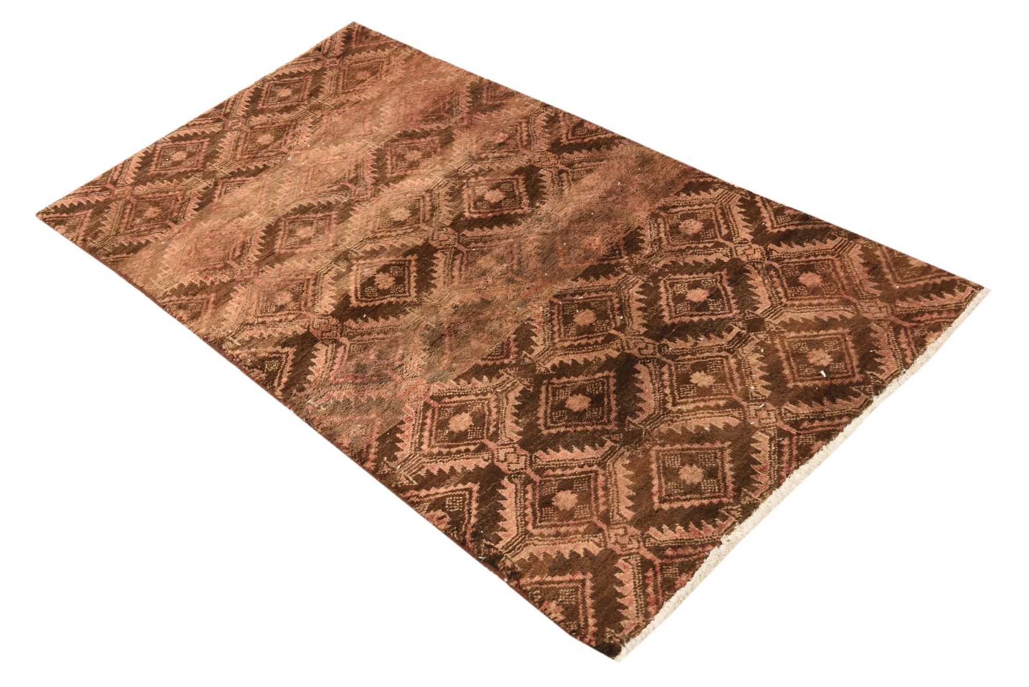 85cm x 155cm anudado a mano Ultra Vintage Alfombra Persa Lana Pasillera