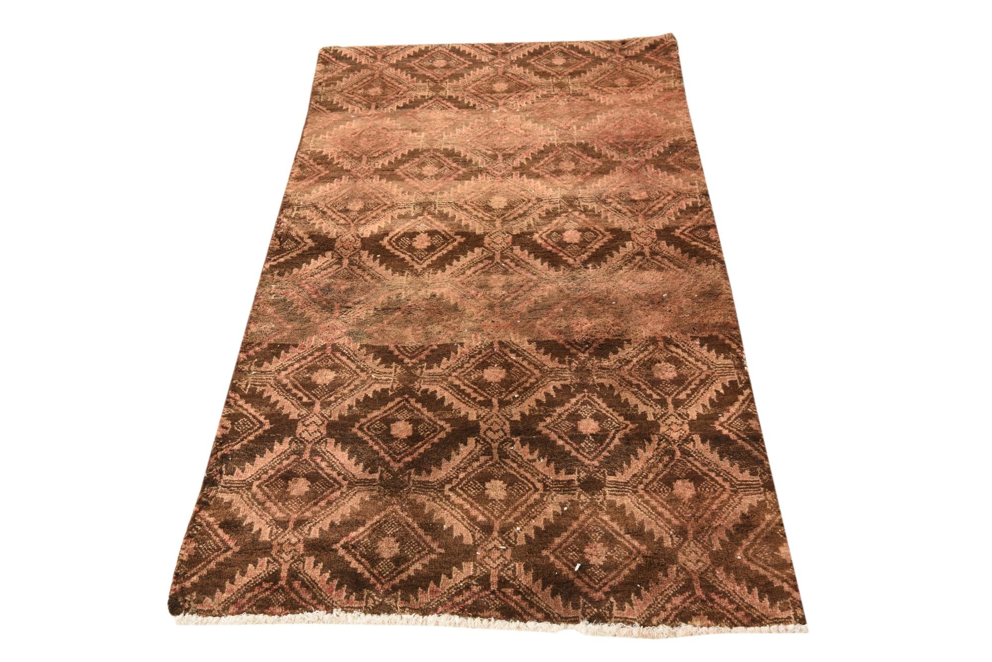 85cm x 155cm anudado a mano Ultra Vintage Alfombra Persa Lana Pasillera